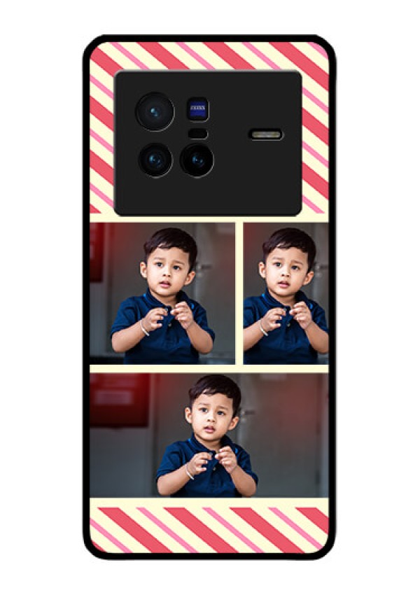Vivo X80 5G Personalized Glass Phone Case - Picture Upload Mobile Case Design