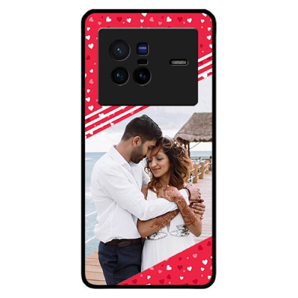 Vivo X80 5G Custom Glass Mobile Case - Valentines Gift Design