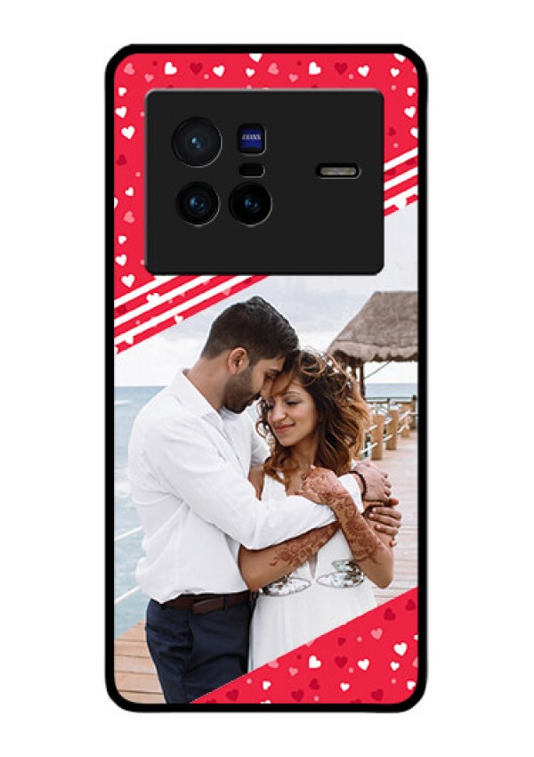 Vivo X80 5G Custom Glass Mobile Case - Valentines Gift Design