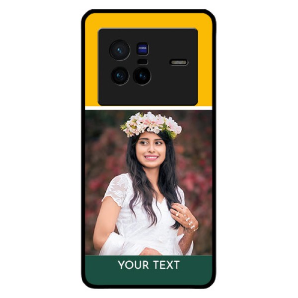 Vivo X80 5G Photo Printing on Glass Case - Love You Design