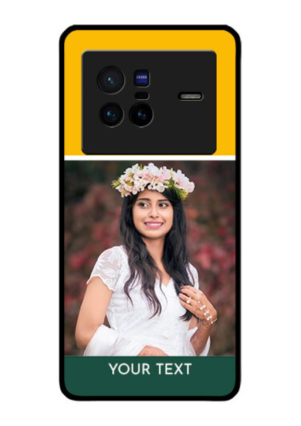 Vivo X80 5G Photo Printing on Glass Case - Love You Design