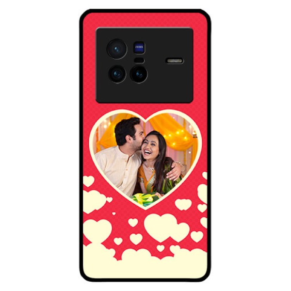 Vivo X80 5G Custom Glass Mobile Case - Love Symbols Phone Cover Design Vivo X80 5G Custom Glass Mobile Case - Love Symbols Phone Cover Design