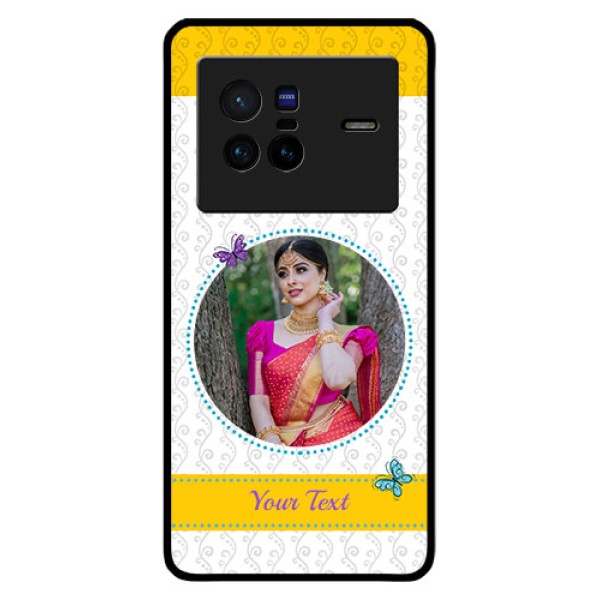 Vivo X80 5G Custom Glass Mobile Case - Girls Premium Case Design