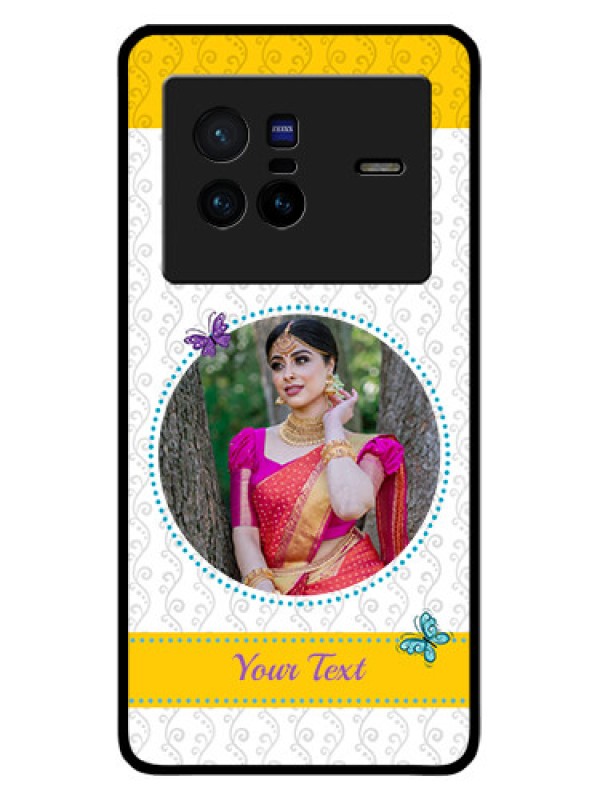 Custom Vivo X80 5G Custom Glass Mobile Case - Girls Premium Case Design