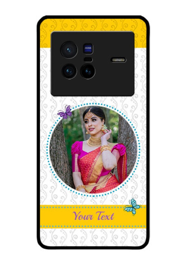 Vivo X80 5G Custom Glass Mobile Case - Girls Premium Case Design