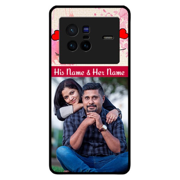 Vivo X80 5G Photo Printing on Glass Case - You and Me Case Design