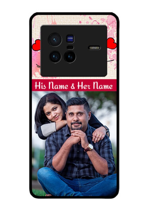 Vivo X80 5G Photo Printing on Glass Case - You and Me Case Design
