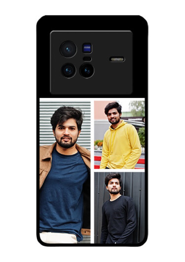 Vivo X80 5G Photo Printing on Glass Case - Upload Multiple Picture Design
