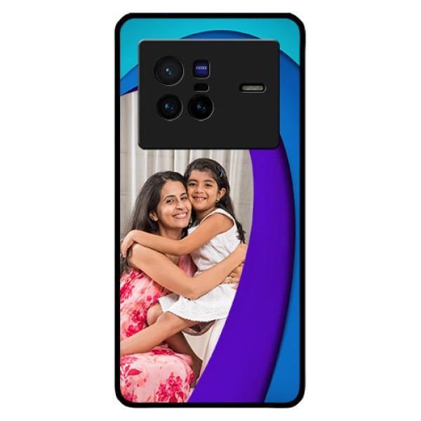 Vivo X80 5G Photo Printing on Glass Case - Simple Pattern Design