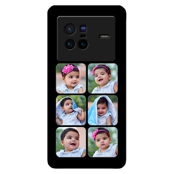 Vivo X80 5G Photo Printing on Glass Case - Multiple Pictures Design