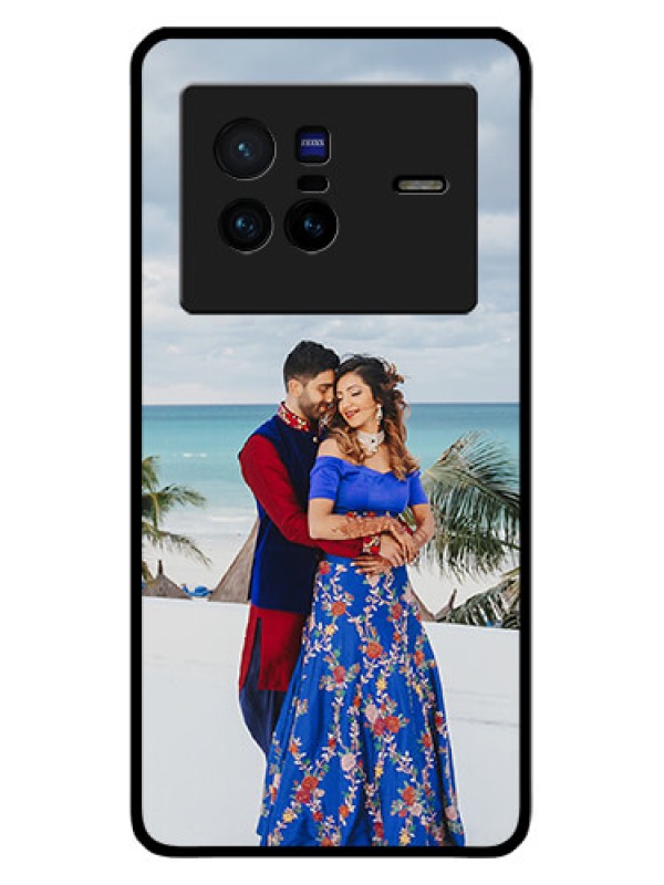 Custom Vivo X80 5G Photo Printing on Glass Case - Upload Full Picture Design