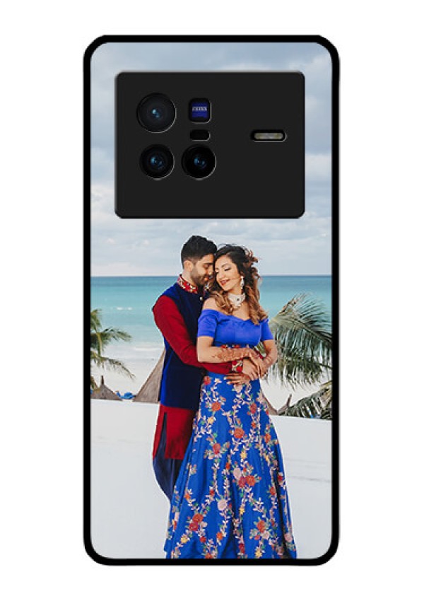 Vivo X80 5G Photo Printing on Glass Case - Upload Full Picture Design