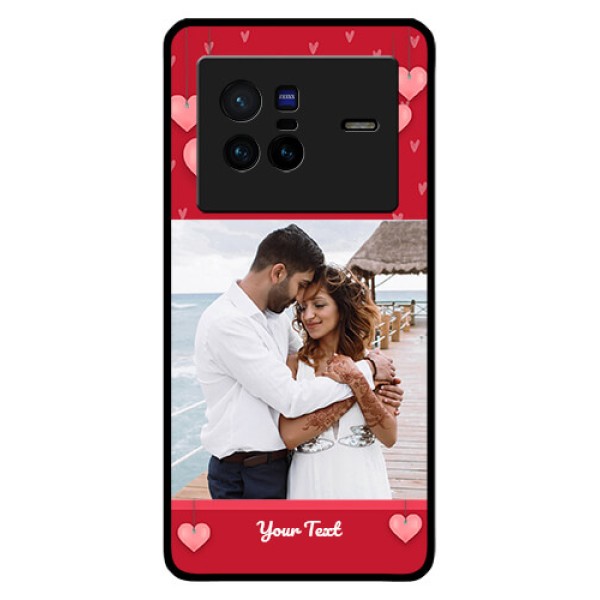 Vivo X80 5G Custom Glass Phone Case - Valentines Day Design