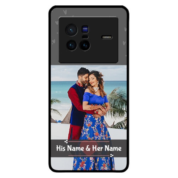 Vivo X80 5G Custom Glass Mobile Case - Buy Love Design with Photo Online Vivo X80 5G Custom Glass Mobile Case - Buy Love Design with Photo Online