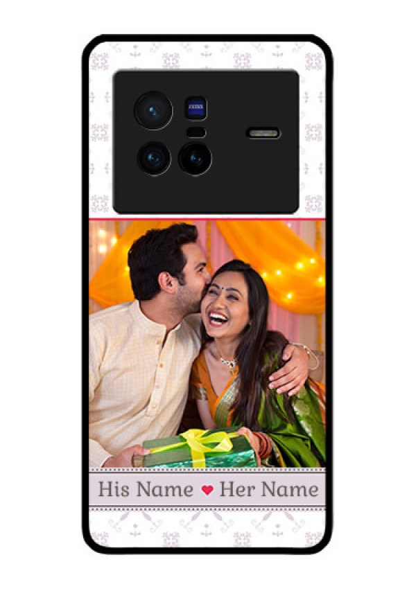 Vivo X80 5G Custom Glass Mobile Case - with Photo and Ethnic Design