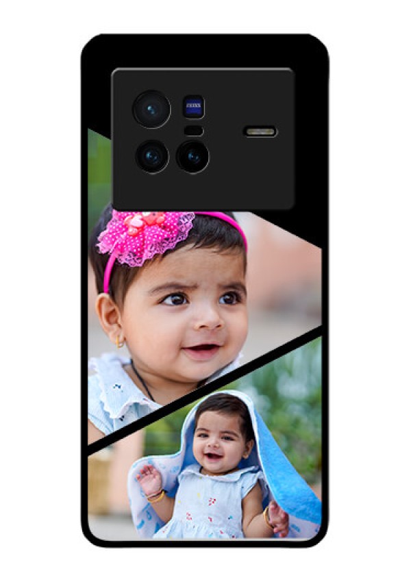 Vivo X80 5G Custom Glass Phone Case - Semi Cut Design