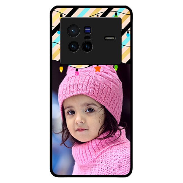 Vivo X80 5G Custom Glass Mobile Case - Lights Hanging Design