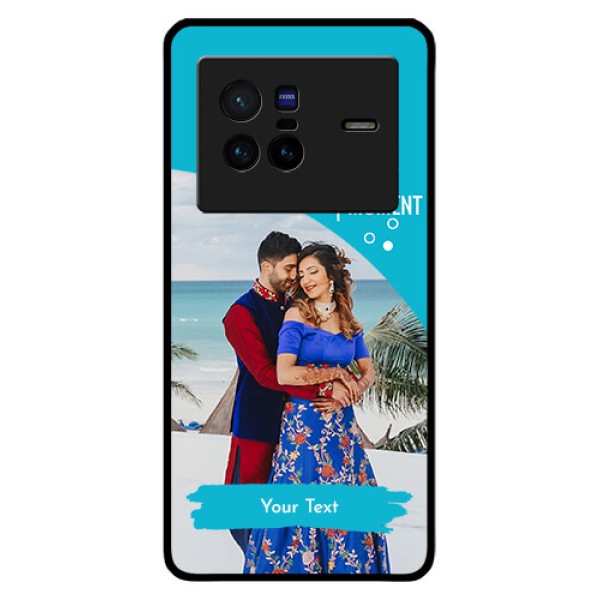 Vivo X80 5G Custom Glass Mobile Case - Happy Moment Design