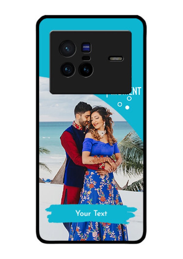 Vivo X80 5G Custom Glass Mobile Case - Happy Moment Design