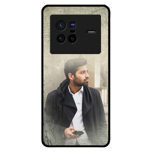 Vivo X80 5G Custom Glass Phone Case - with vintage design