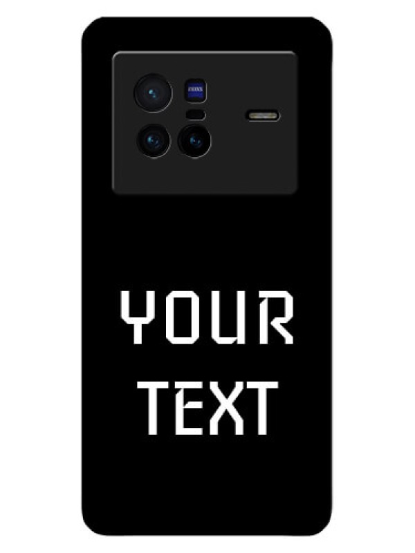 Custom Vivo X80 5G Your Name on Glass Phone Case