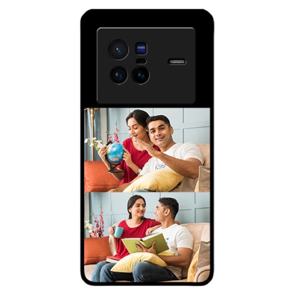 Vivo X80 5G 2 Images on Glass Phone Cover