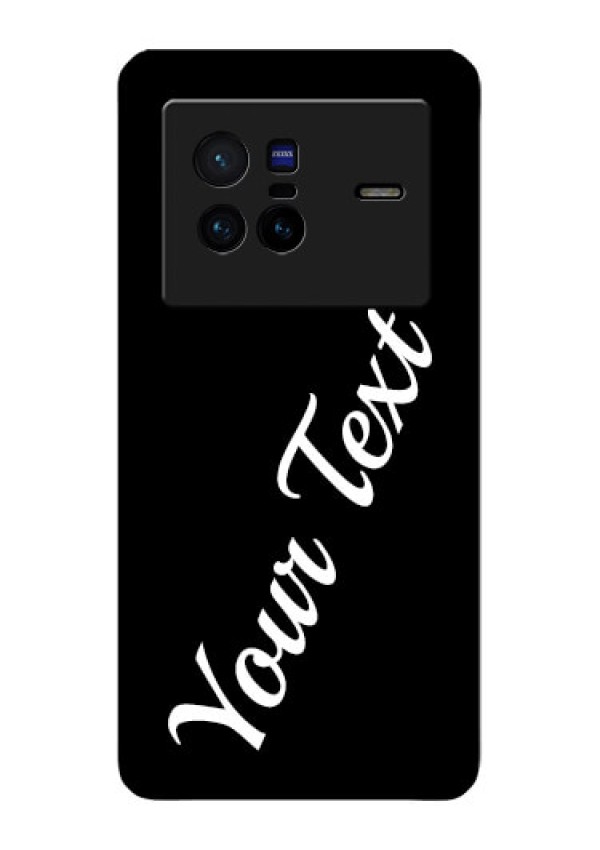 Vivo X80 5G Custom Glass Mobile Cover with Your Name