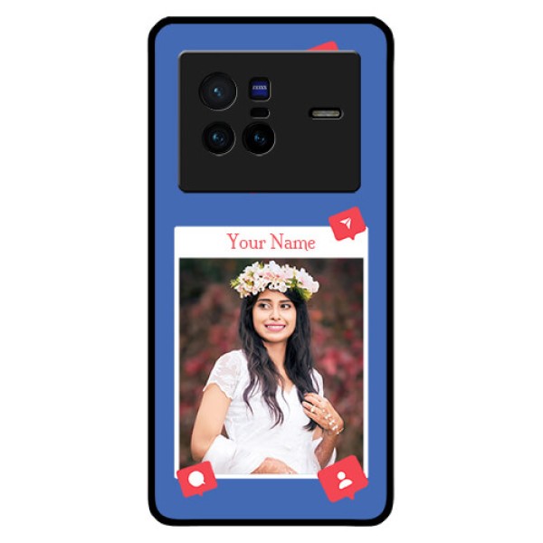 Vivo X80 5G Custom Glass Phone Case - Like Share And Comment Design Vivo X80 5G Custom Glass Phone Case - Like Share And Comment Design