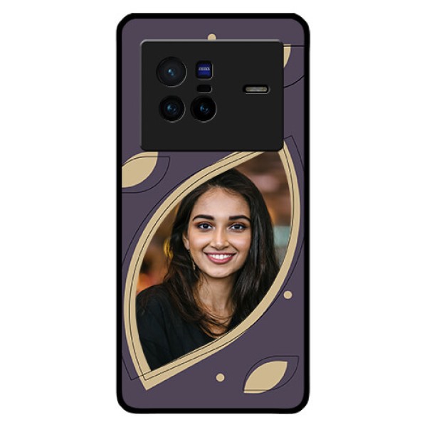 Vivo X80 5G Custom Glass Mobile Case - Falling Leaf Design
