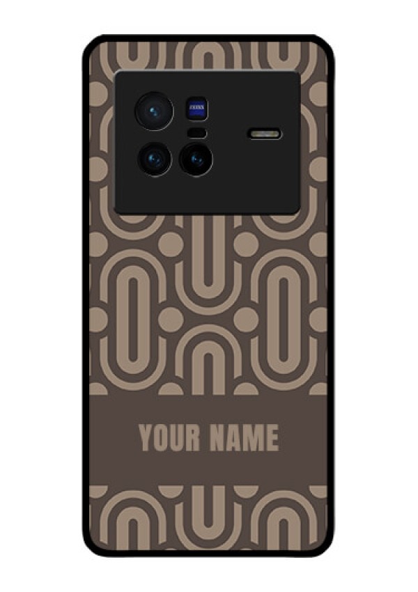 Vivo X80 5G Custom Glass Phone Case - Captivating Zero Pattern Design