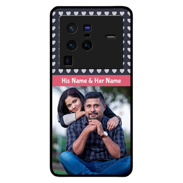 Vivo X80 Pro 5G Custom Glass Mobile Case - Love Symbols Design
