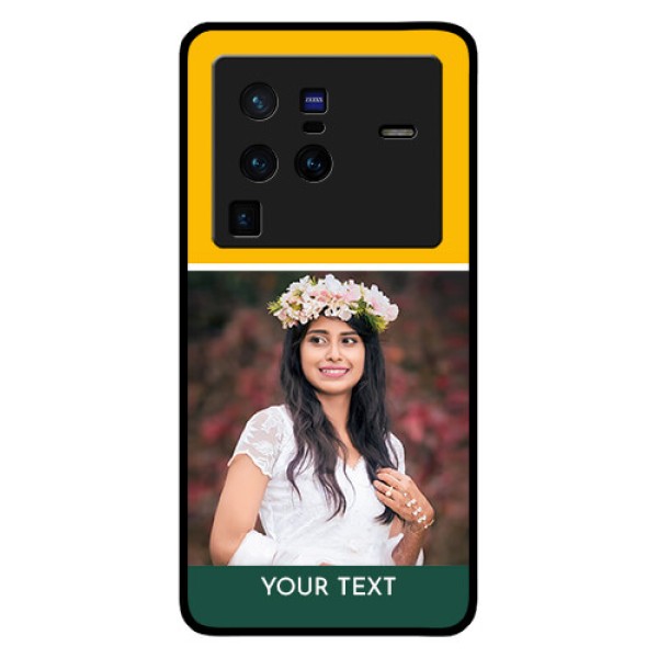 Vivo X80 Pro 5G Photo Printing on Glass Case - Love You Design