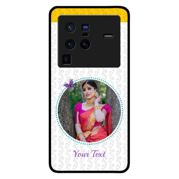 Vivo X80 Pro 5G Custom Glass Mobile Case - Girls Premium Case Design