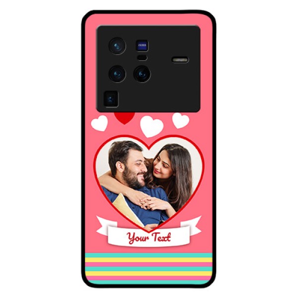 Vivo X80 Pro 5G Photo Printing on Glass Case - Love Doodle Design