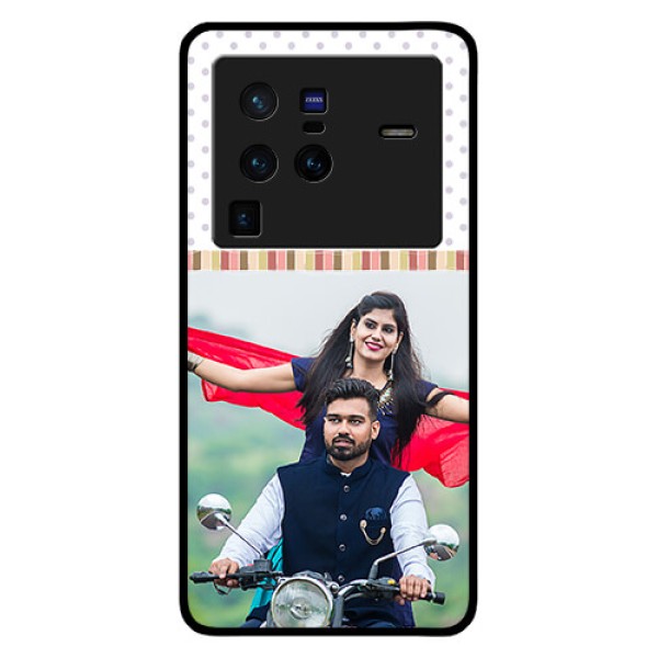 Vivo X80 Pro 5G Photo Printing on Glass Case - Cute Family Design
