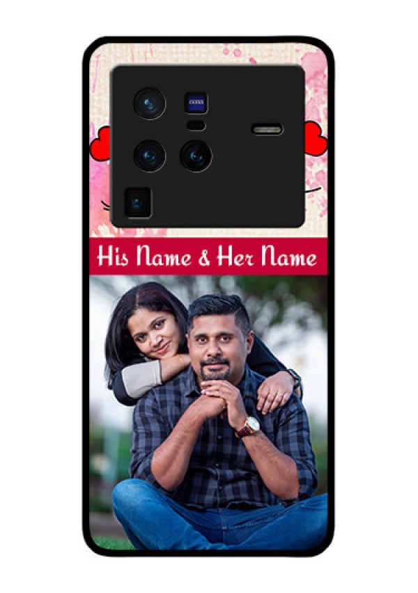 Vivo X80 Pro 5G Photo Printing on Glass Case - You and Me Case Design