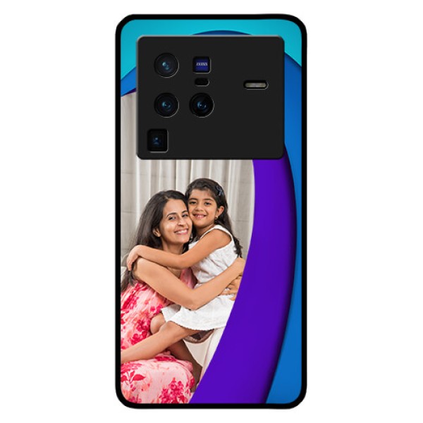 Vivo X80 Pro 5G Photo Printing on Glass Case - Simple Pattern Design