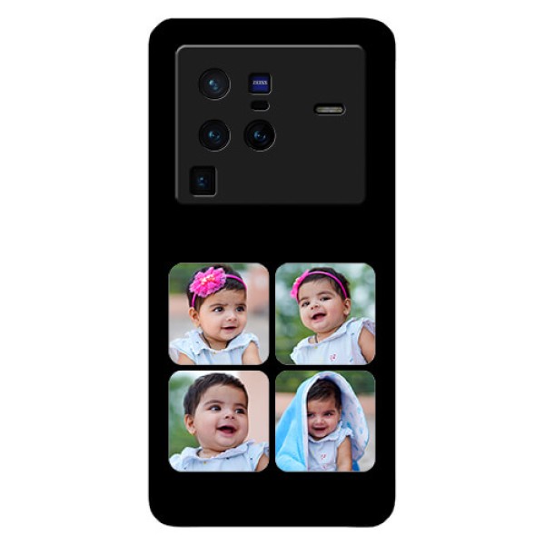 Vivo X80 Pro 5G Photo Printing on Glass Case - Multiple Pictures Design