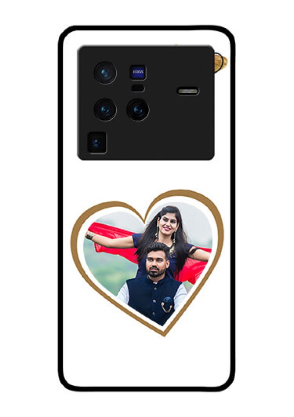 Vivo X80 Pro 5G Custom Glass Mobile Case - You & Me Design