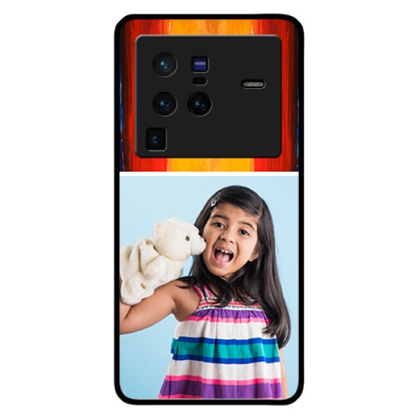 Vivo X80 Pro 5G Personalized Glass Phone Case - Multi Color Design