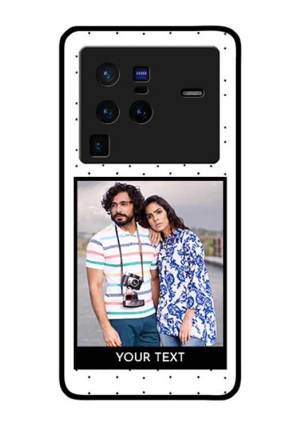 Vivo X80 Pro 5G Photo Printing on Glass Case - Premium Design