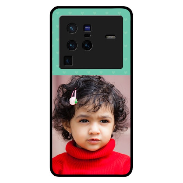 Vivo X80 Pro 5G Custom Glass Phone Case - Lovers Picture Design