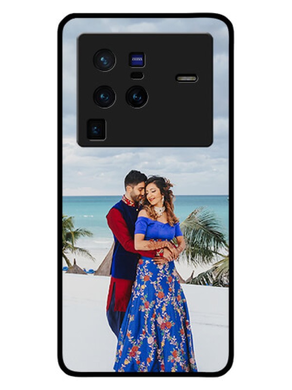 Custom Vivo X80 Pro 5G Photo Printing on Glass Case - Upload Full Picture Design