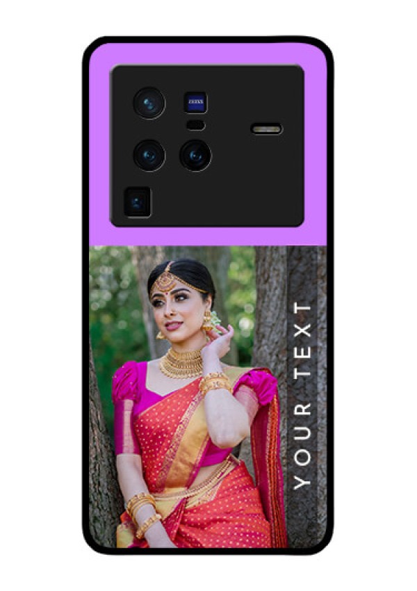 Vivo X80 Pro 5G Custom Glass Mobile Case - Birthday Icons Design