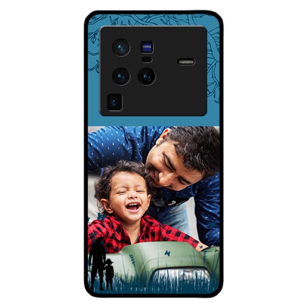 Vivo X80 Pro 5G Custom Glass Mobile Case - Best dad design