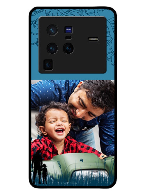Custom Vivo X80 Pro 5G Custom Glass Mobile Case - Best dad design