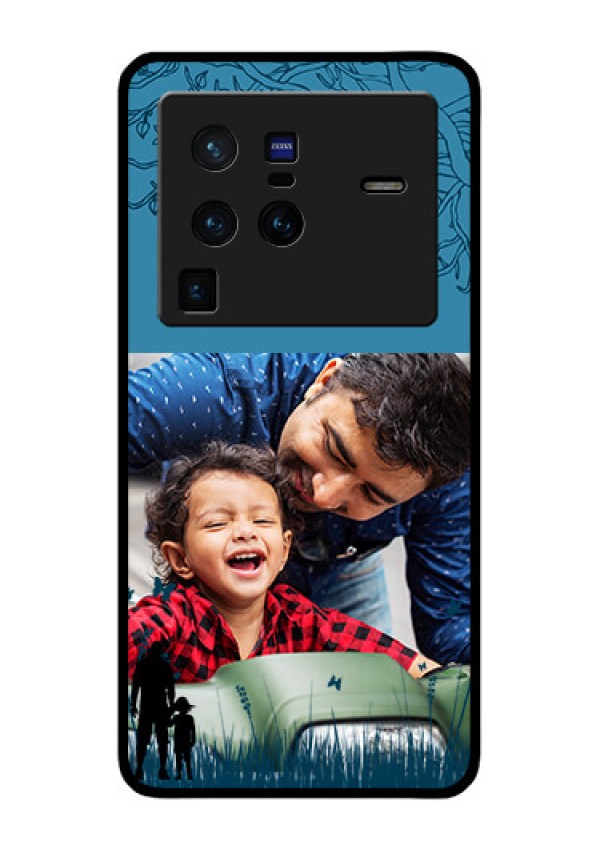 Vivo X80 Pro 5G Custom Glass Mobile Case - Best dad design