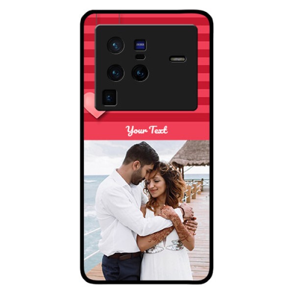 Vivo X80 Pro 5G Custom Glass Phone Case - Valentines Day Design