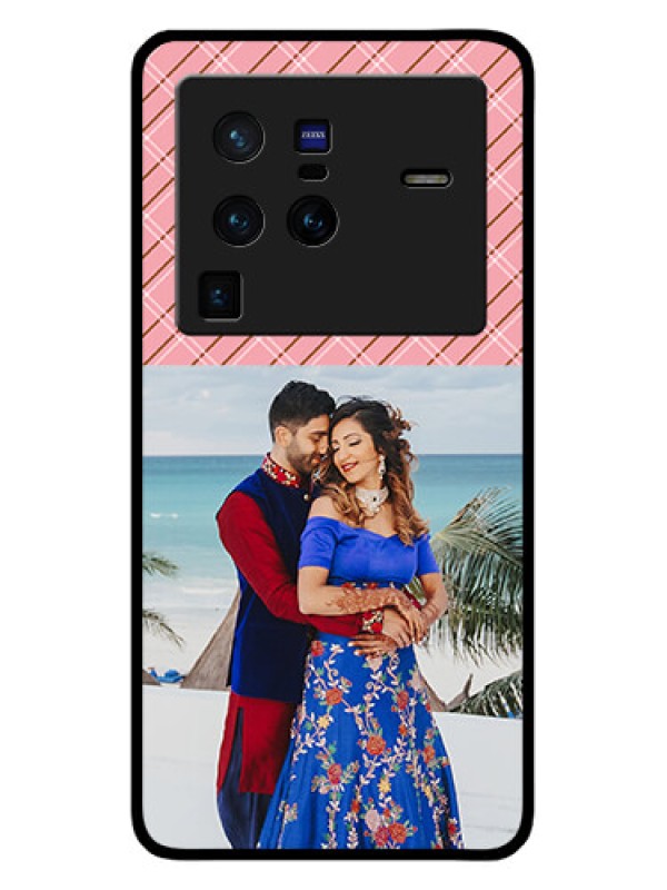 Custom Vivo X80 Pro 5G Personalized Glass Phone Case - Together Forever Design