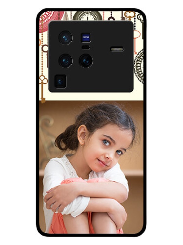 Custom Vivo X80 Pro 5G Custom Glass Mobile Case - Boho Style Design